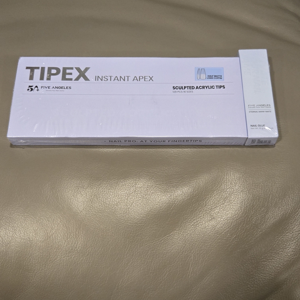 Instant Apex Sculpted Acrylic Tips - White